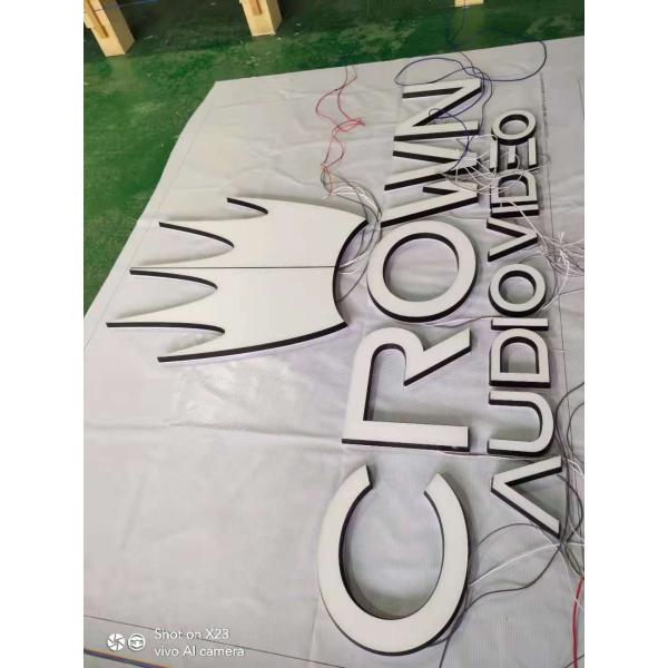 Led 3D Acrylic Logo outdoor Led Letter Backlit Electronic Signs