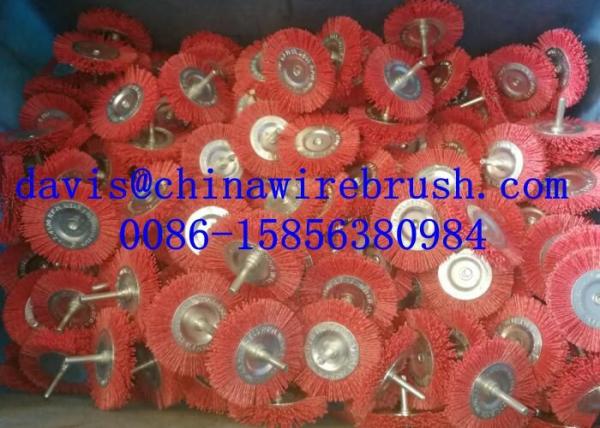75mm Nylon Hand cleaning Brush, Weed Removers Brush For Garden Machine