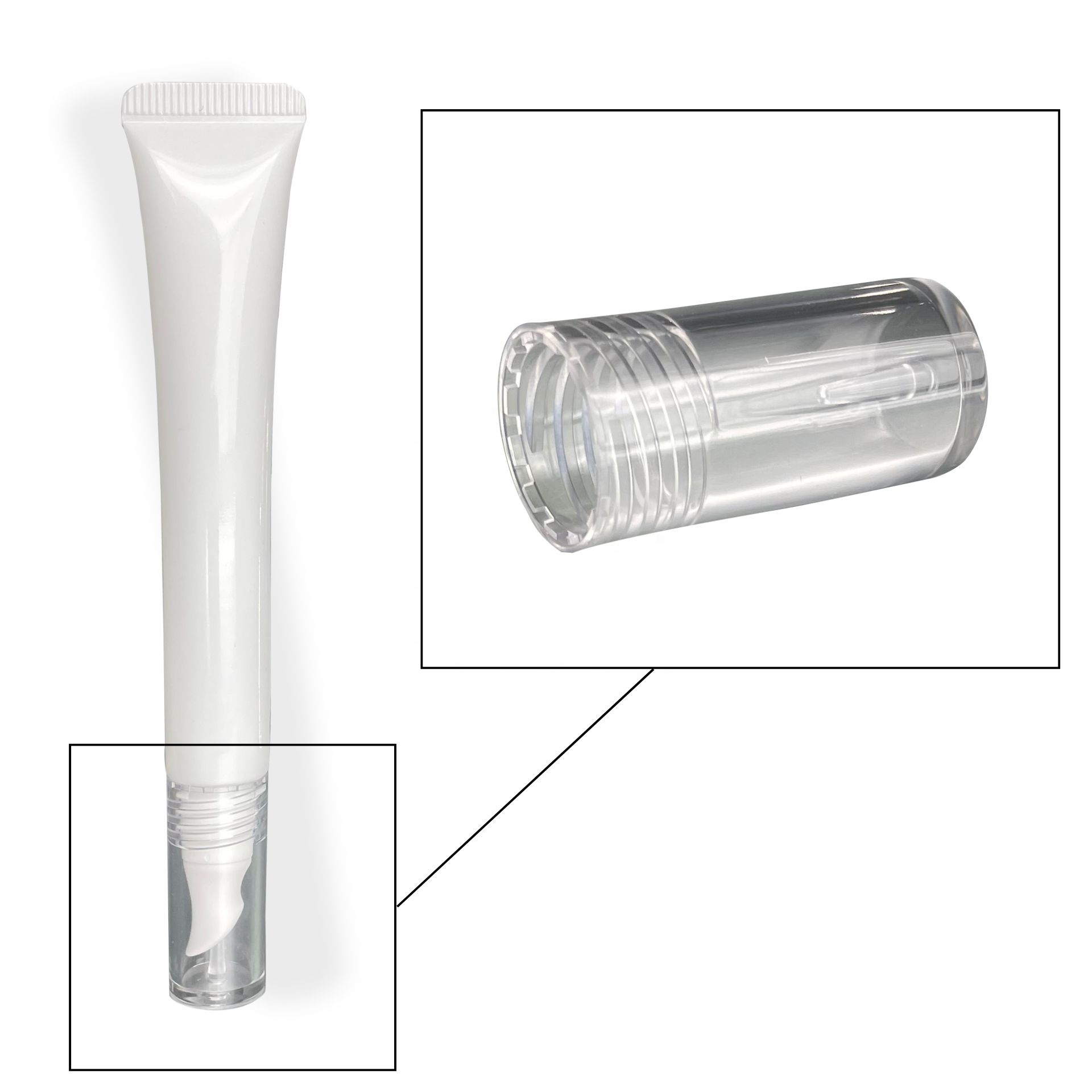 Lipgloss Tube for Lipgloss Tube with Packaging Filling Eco-friendly Toothpaste Manufacturer Lipgloss Tube