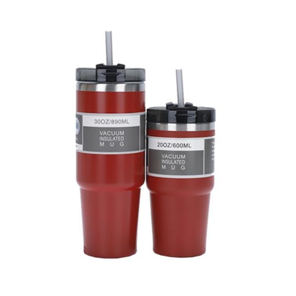Portable Car Coffee Mug Vacuum Flask Outdoor Car Mug Double Kid Adults Stainless Steel Bottle