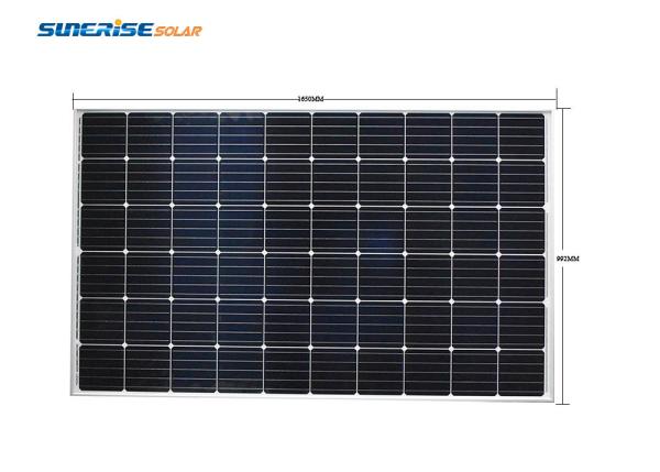 Anti PID Waterproof IP68 265Watt Polycrystalline Solar Panel