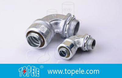 Conector de conduta e acessórios flexíveis maleáveis revestidos de zinco