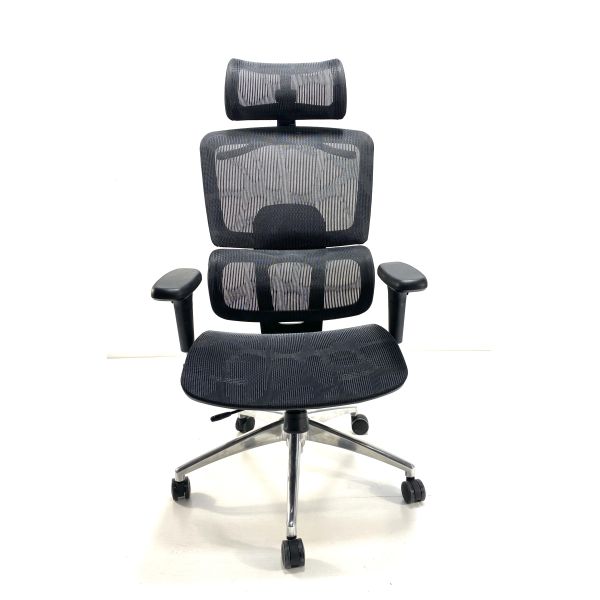Full Mesh Swivel Ergonomic Office Chair With Lumbar Protection High Back