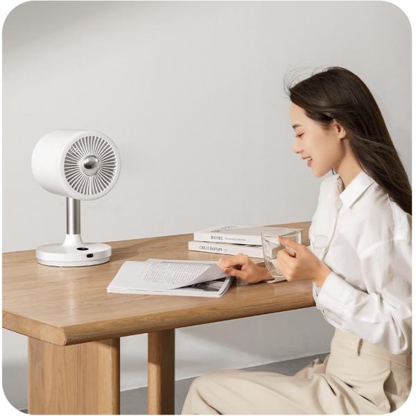 Household Multi Functional Desktop Fan with Remote Control and 6000mAh 18650 Battery