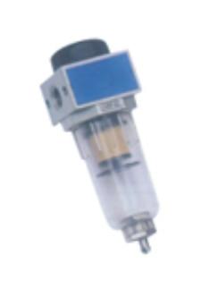 F - 200A / UF Pneumatic Air Filter , Air Compressor Water Filter SHAKO Type With Overflow