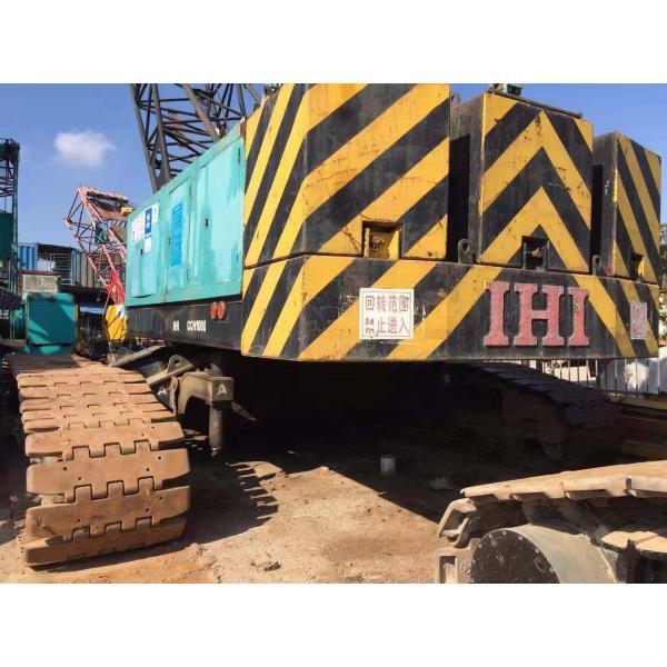 49 Km / H Max Speed Used Cranes 2.3 Cbm Bucket Capacity Mitsubishi Engine