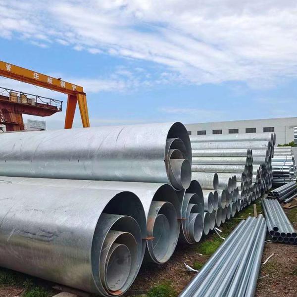 200mm Diameter Zero Spangle Galvanized Steel Tube Metal for Construction AISI