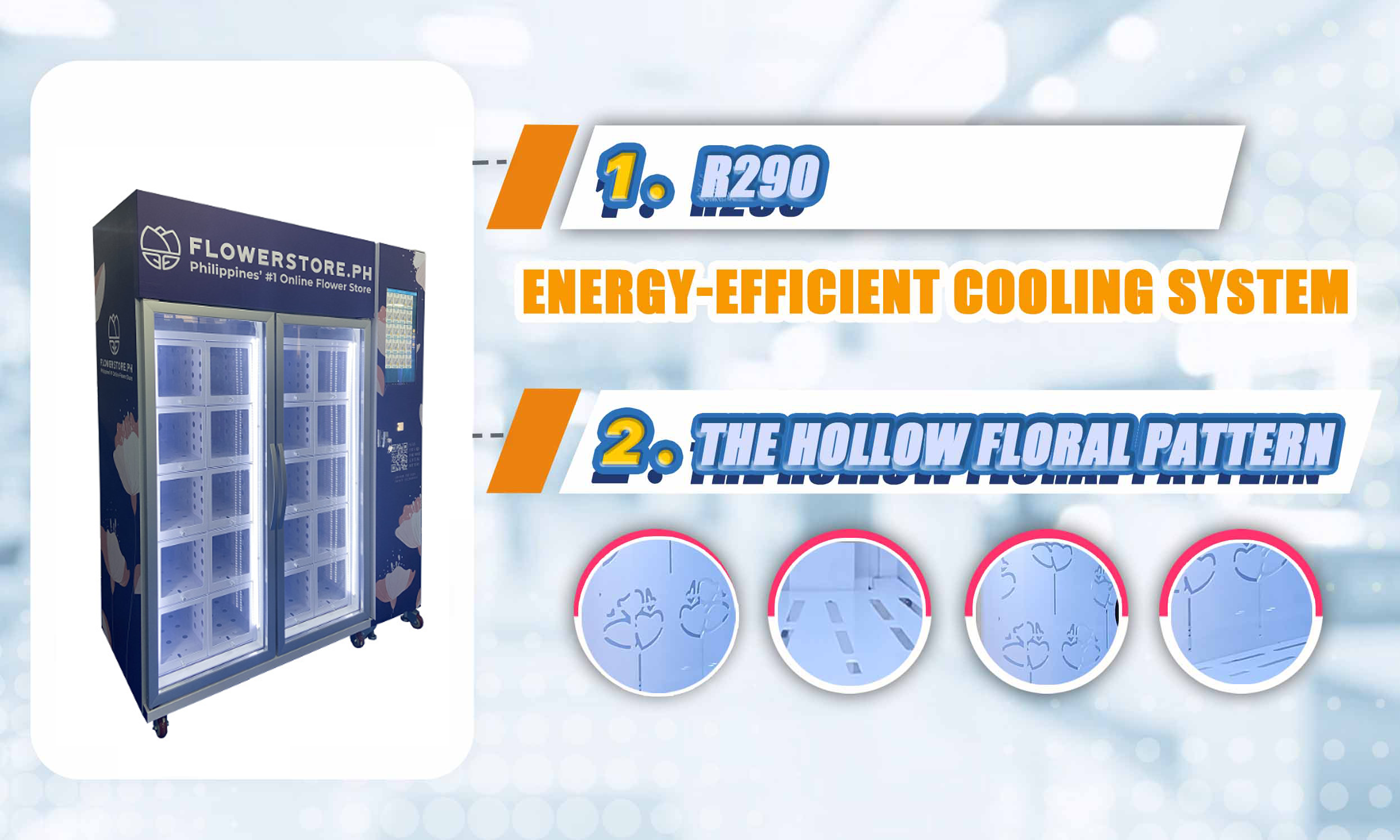 WEIMI Smart Flower Vending Machines for Online Flower Sellers | Boost Sales & Reduce Costs