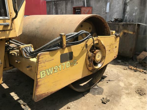 Auto rolo de estrada da mão da engrenagem segunda, compressor pneumático do rolo de Bomag Bw217d