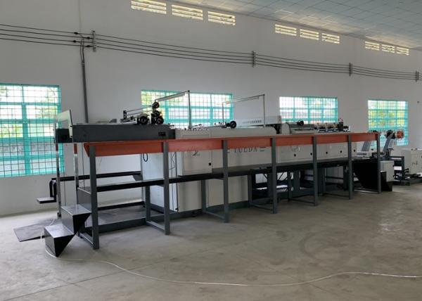 Fully Automatic Paper Cutter , PLC Control Paper Roll Cutting Machine