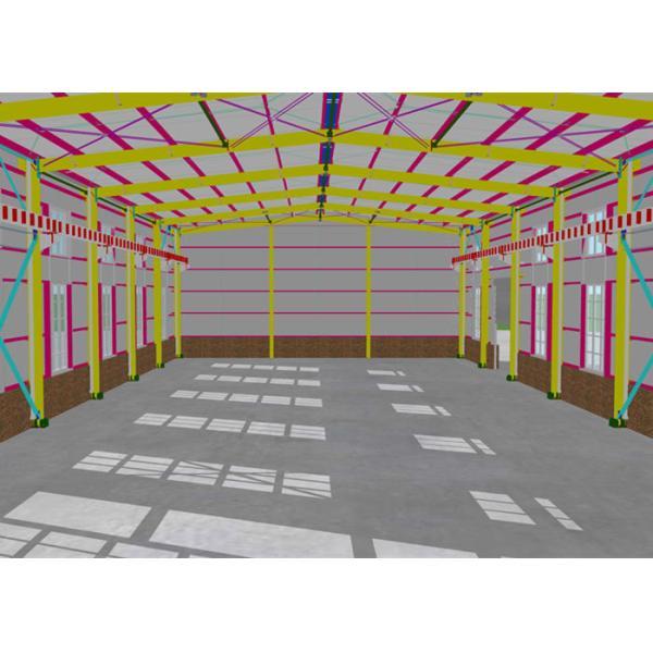 Light Gauge Steel Frame Construction Portal Frame Steel Structure Warehouse