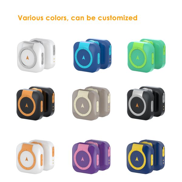 Mini 4G GSM Bluetooth Pet Tracker Waterproof IP67 GPS Micro Locator ABS+PC Real-Time Tracking Anti-Lost for Cats Dogs