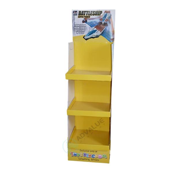 Glossing Matte Lamination Cardboard Stand Display CMYK / Pantone Printing Customized
