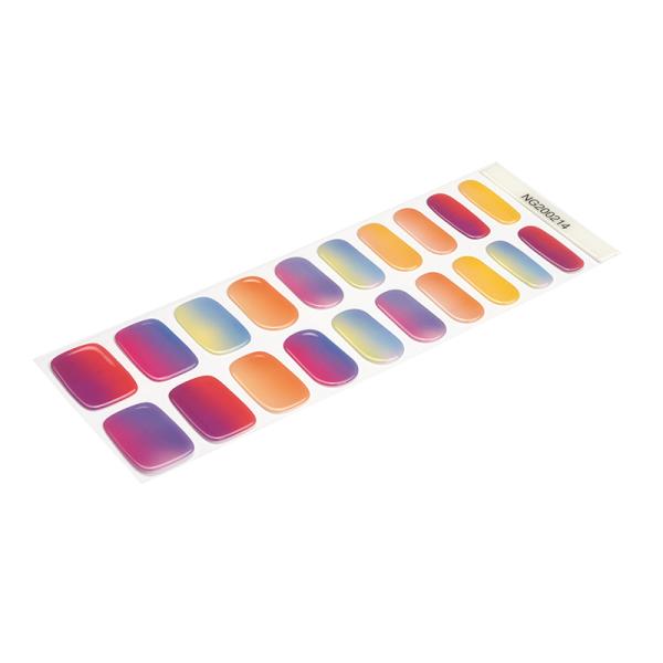 New design Semi-cured Gel Nail Sticker With Uv Lamp Gel Nail Wraps Gel Nail Stickers Semi Cured