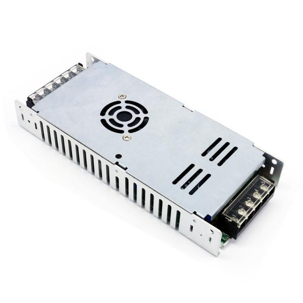 Ultra-Thin Voltage Regulated Switching Power Supply 220V AC to DC 5V 300W 60A Aluminum Case Built-in Fan Drive Transform