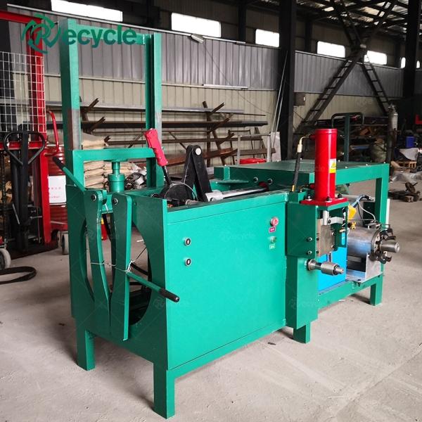 Máquina de reciclagem de resíduos de cobre verde Motor elétrico, estator, rotor, corte, puxagem e reciclagem 545 kg