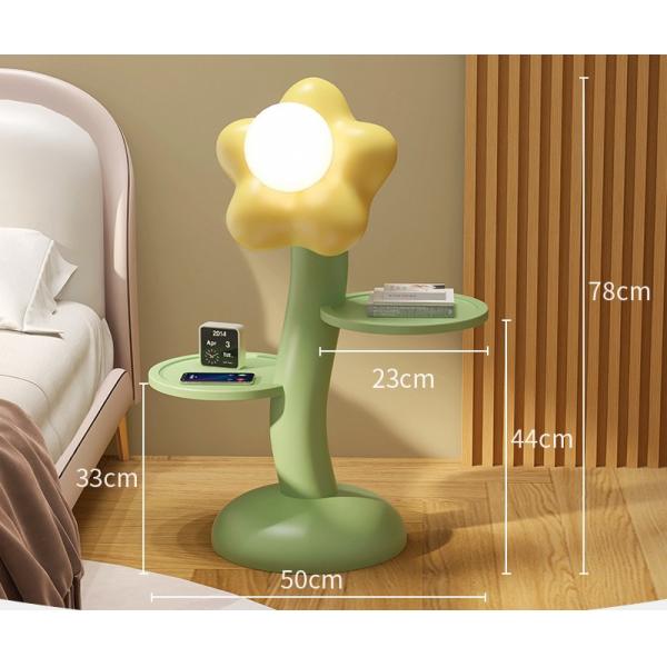 Métiers à la maison mignons de fleur de lampadaire de décoration de salon de chambre à coucher de chevet de bande dessinée créative de veilleuse