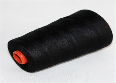 Tenacidade alta girada preto reciclada do fio de poliéster para a tela ou a roupa de confecção de malhas