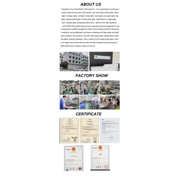 Couleur 300mm de bande à tube en ruban du phare LED de voiture de secours double 450mm 600mm