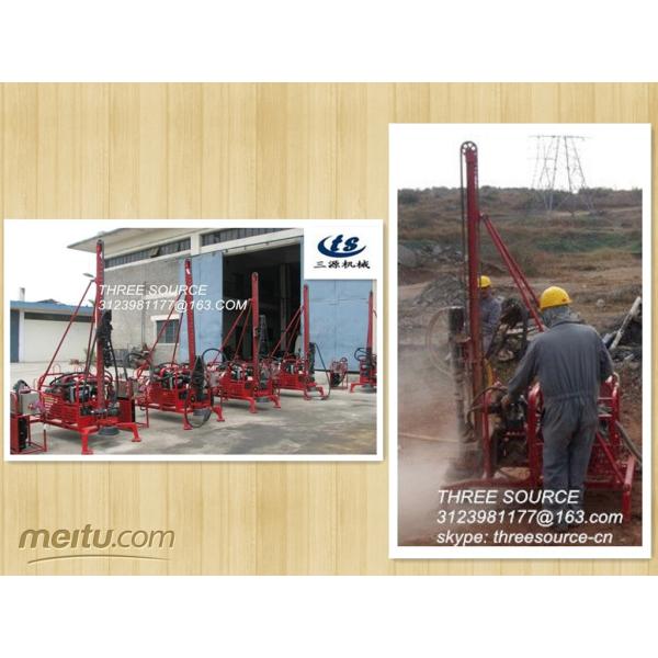 Assemble TSP-40 man portable drilling rig in Pakistan