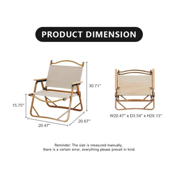 Многофункциональные складывающиеся кресла для кемпинга Алюминиевые твердые руки для взрослых для пикника на открытом воздухе