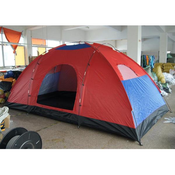 Single Layer Rainproof Oxford Cloth Tent Outdoor Large 10 Person Tent Big Size Family Camping Tent(HT6059)