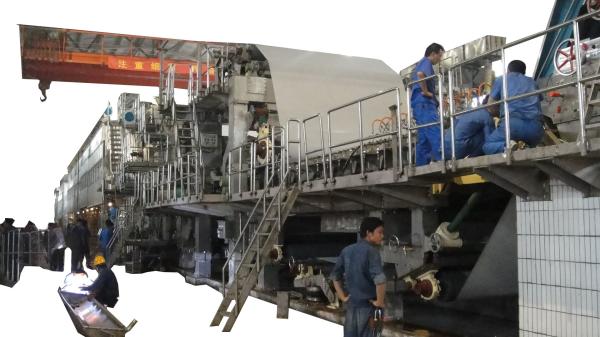 380V Copy A4 Paper Making Machine Printing Writing 500m/Min Bagasse Pulp
