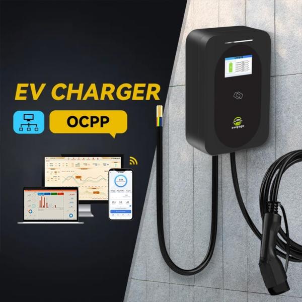 16/32A 1/3 Fase Wallbox Casa Carro Elétrico EV Estação de Carregamento IEC 62196-2 22KW 11KW 7KW
