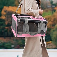 Pets Carrier Designed For Cats Small Dogs Puppies Pet Travel Carrying Handbag Pet Carrier