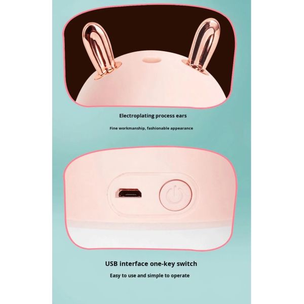 Customized Anti Dry Burn Mini Ultrasonic Humidifier Aromatherapy Diffuser Ultra Quiet