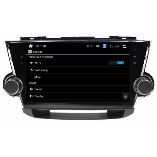 Ouchuangbo Toyota Highlander 2009-2011 android 4.2 autoradio DVD GPS stereo navigation system support 4 core MP4 Aux