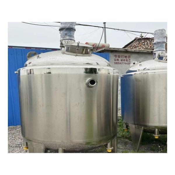 Horizontal Cryogenic Chemical Liquid Steel Making Machine Stainless Mixing Tank