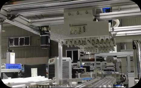 Compact Automated Manufacturing Systems Optimized for Space Saving Without Compromising Production Capacity and Flexibility