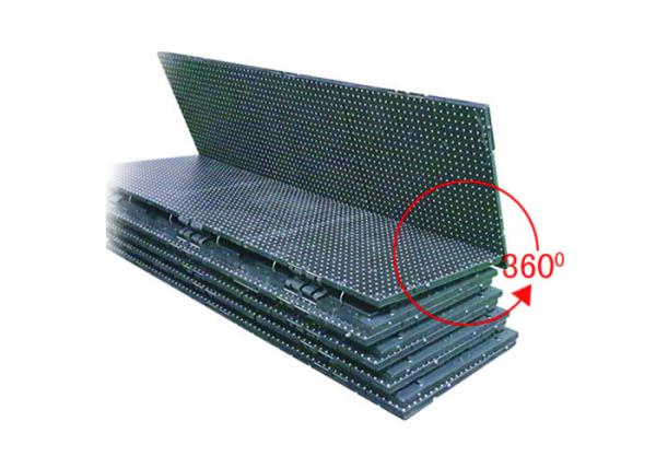 Floor Mounted Rental LED Display P6 Flexible LED Video Screen 25 Pcs 32×32 Pixels