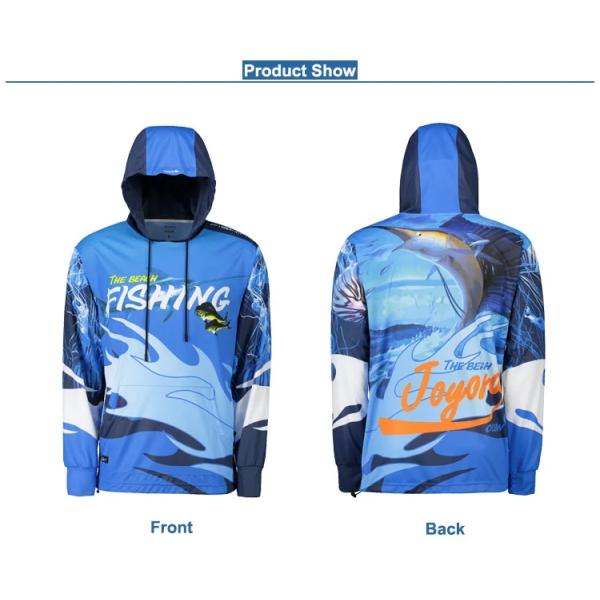 Sublimation Custom Fishing Jerseys , Design Your Own Fishing Jersey Sun UV Resistant