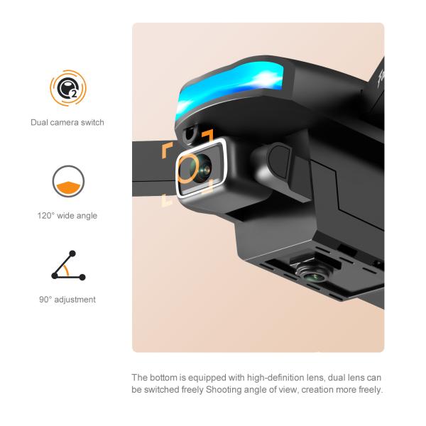 GPS Drone S85 HD4K Dual-camera Anti-collision Obstacle Avoidance 4-axis Folding Remote Control Aircraft