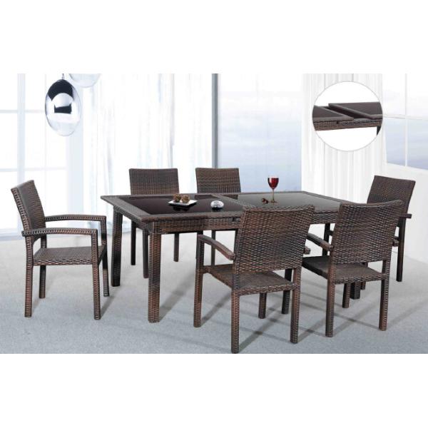 Outdoor furniture dinning table-9111