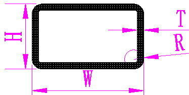 6063 T5 T6 Alloy Powder Coated Aluminium Hollow Section