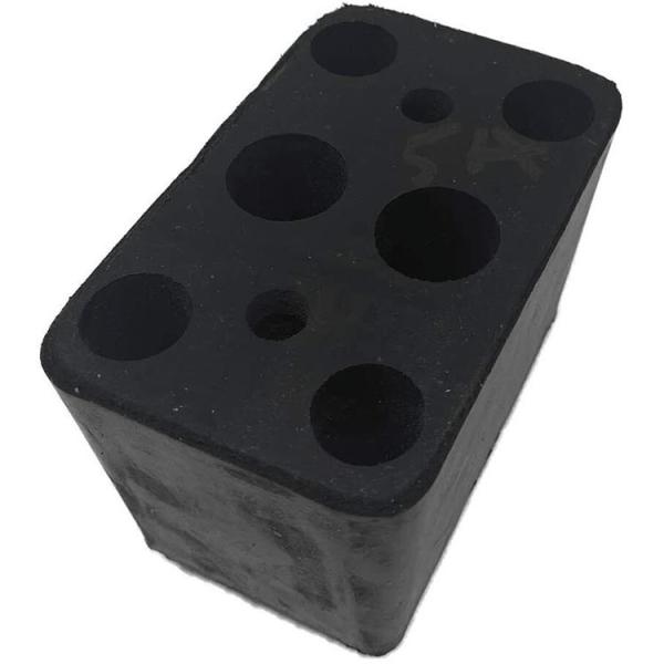 Rubber Accessories Very Heavy Duty Black Rubber Buffer For Steel Doors, Trucks, Trailers, Cars