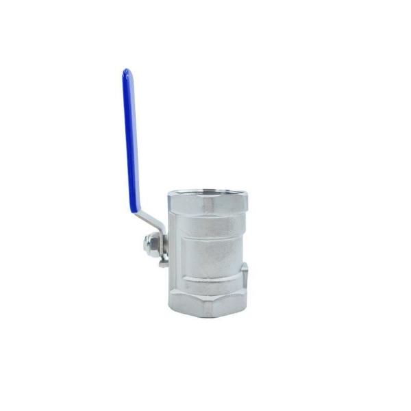 1PC válvula de esferas 1/4-4 CF8/CF8m DIN Bsp NPT Filamento de aço inoxidável SS304/316 fundição de investimento