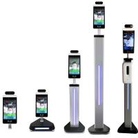 Scanner infrarouge de thermomètre de fonction d'écran de 7 pouces de terminal multi de reconnaissance des visages