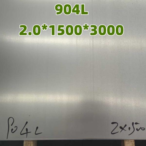 SS904L Metallic Sheet Dimensions: Thk 1mm *1219*2438 ASTM B649  UNS N08904 Cold Rolled Stainless Steel Sheet