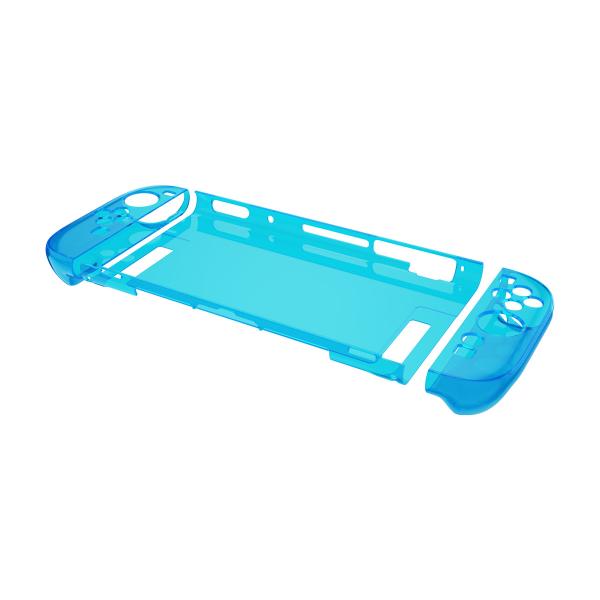 Dockable Clear Split Joy-con with Curved Grips & Middle Frame PC Hard Shell Case Set for Nintendo Switch 2