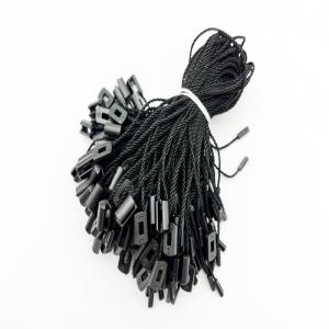 OEM Luggage Bags Hang Tag Lock String Price Tag Fasteners Black