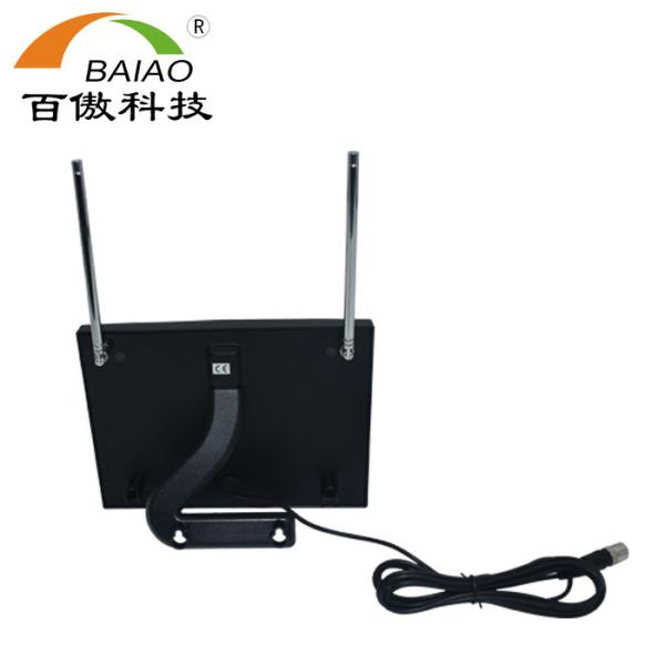 Antena lisa da tevê de Hd do ganho alto do FCC 25dBi do CE/antena interna amplificada da HDTV
