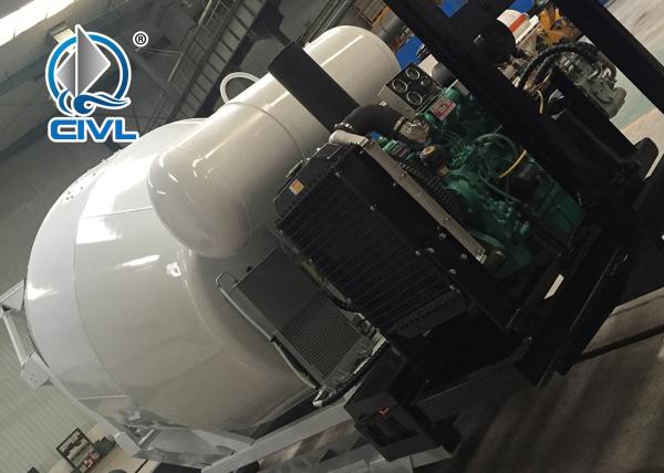 SINOTRUK HOWO Euro II 340hp 6x4 8m3 Concrete Mixer Truck With Italian Pump