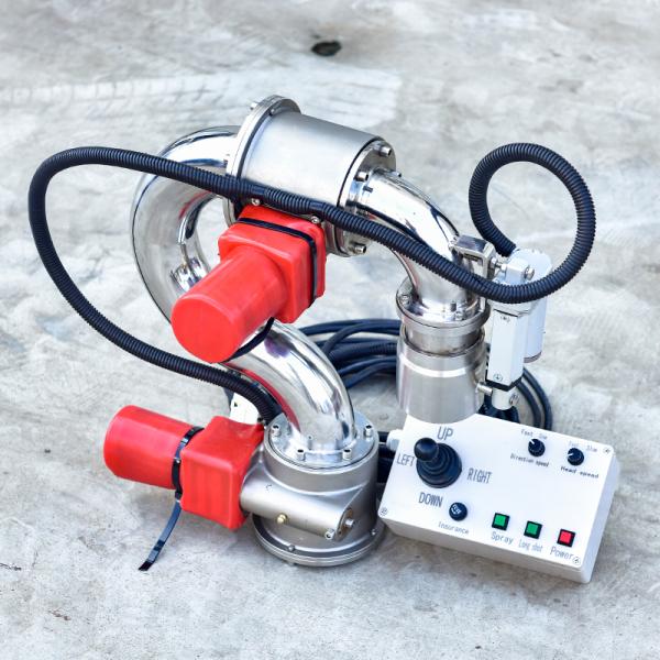 Stainless Steel 24V Electric Water Cannon 2.5 Inch Automatic Ejector with External Power Supply