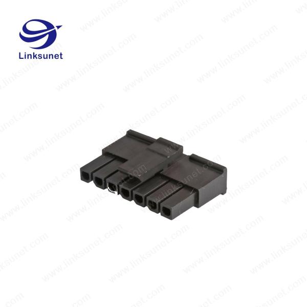 Black Male Female Wire Connectors 43645 - 0500 MOLEX Crimp Connector Housing