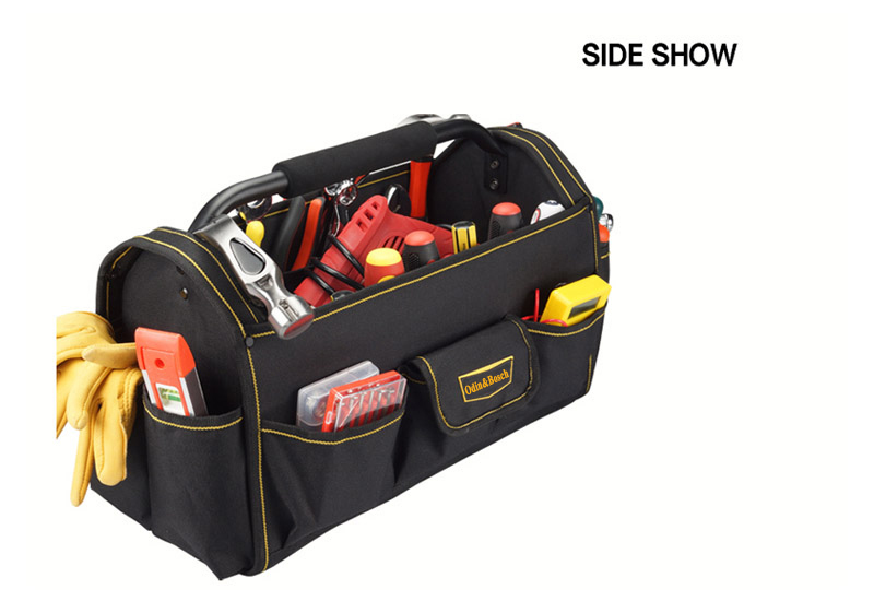 Heavy Duty Rolling Rugged Holding Backpack Porter Cable Tote Tool Bag for Electrician