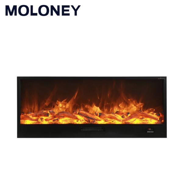 47'' Linear Wall Insert Electric Fireplace With Manual Keys